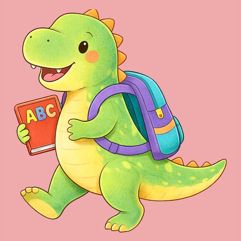 Dino Schulstart ABC Buch