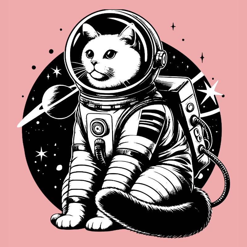 Astronauten Katze