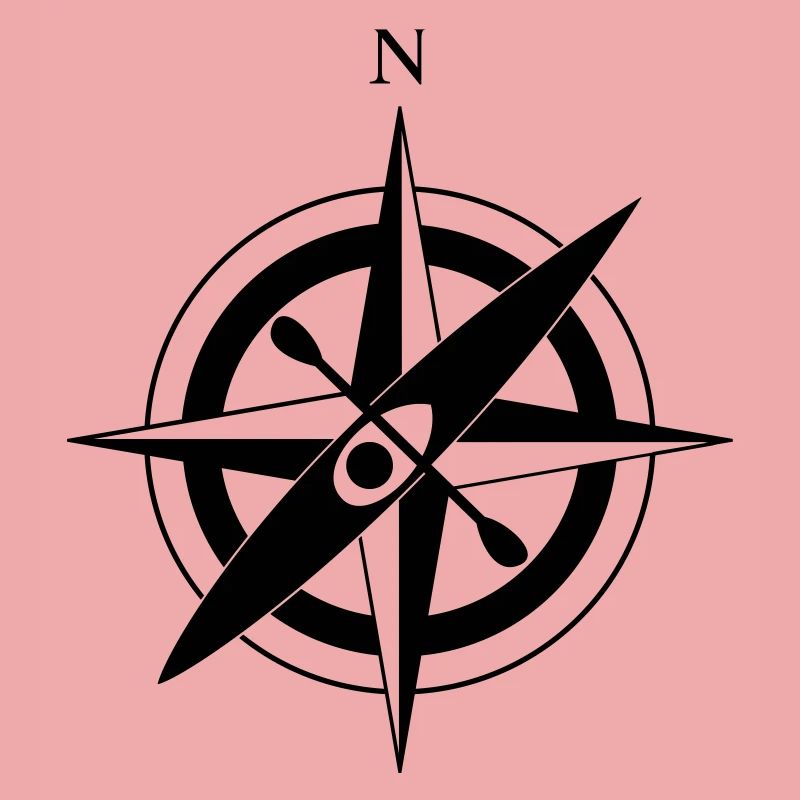 Kompass Rose Kajak