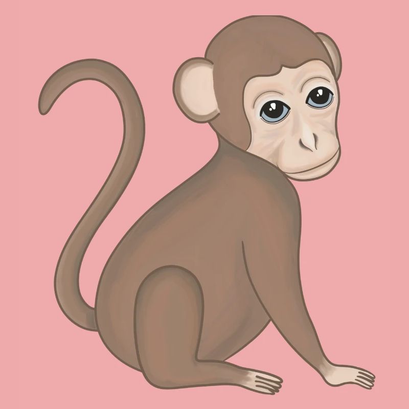 Affe Baby Äffchen