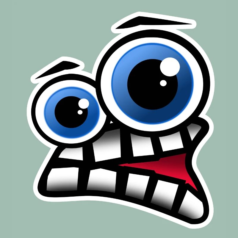 Gesicht Comic