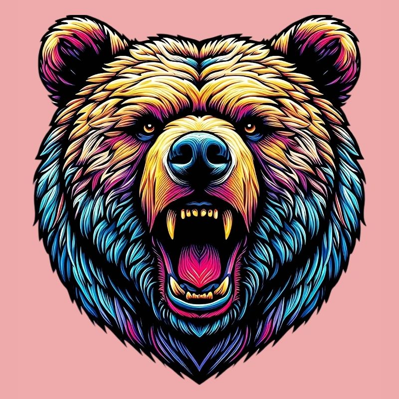 Angry Ferocious Bear