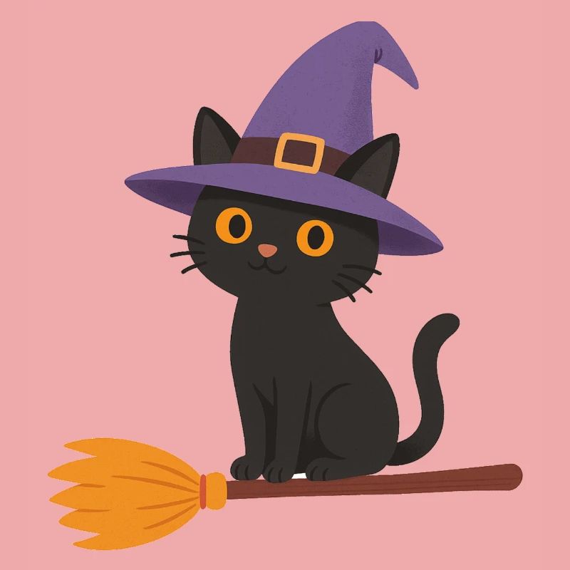Witch on a Broom