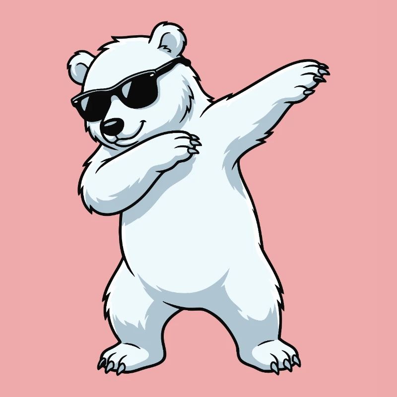 Dab Eisbär Cartoon