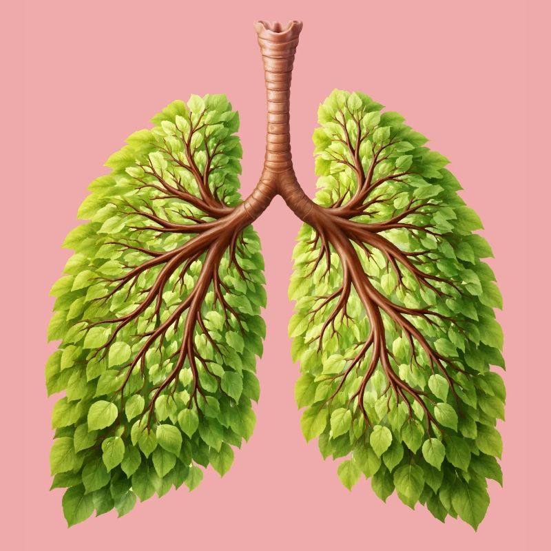 Conception de l’arbre naturel Lung
