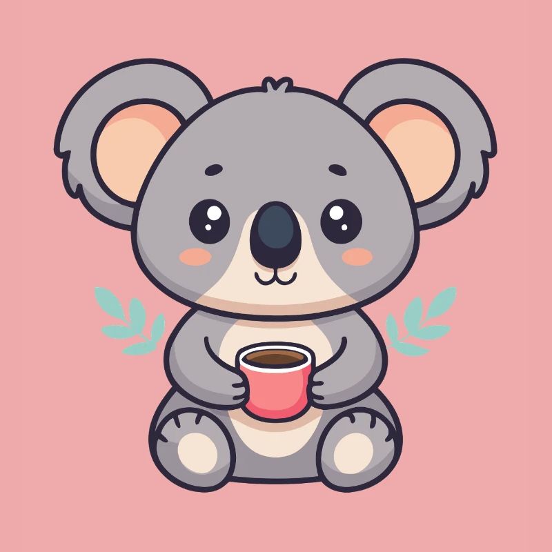 Koala-Süßkaffee