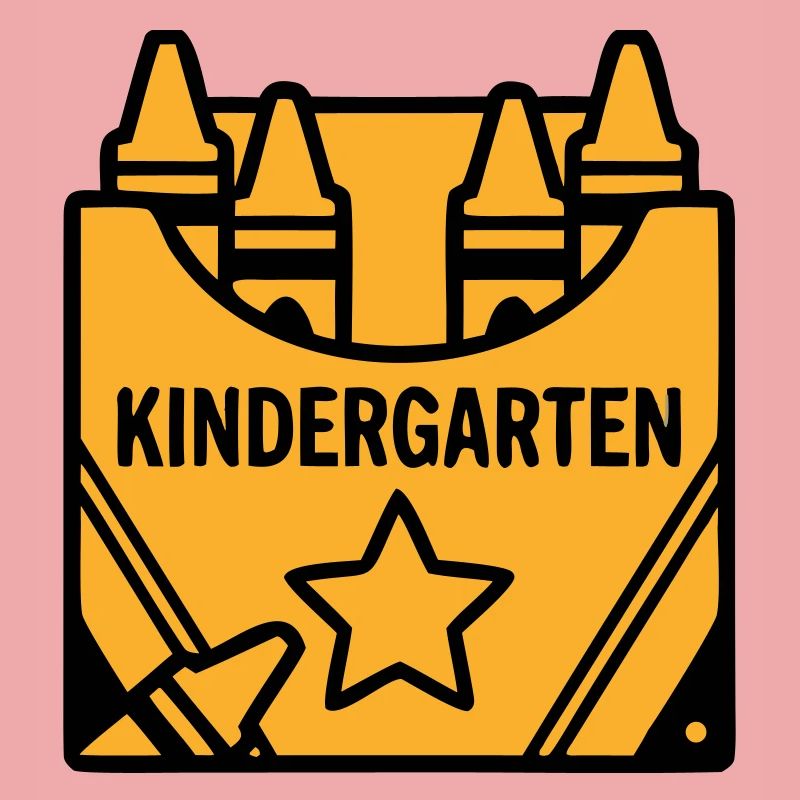 Crayons Kindergarten Logo