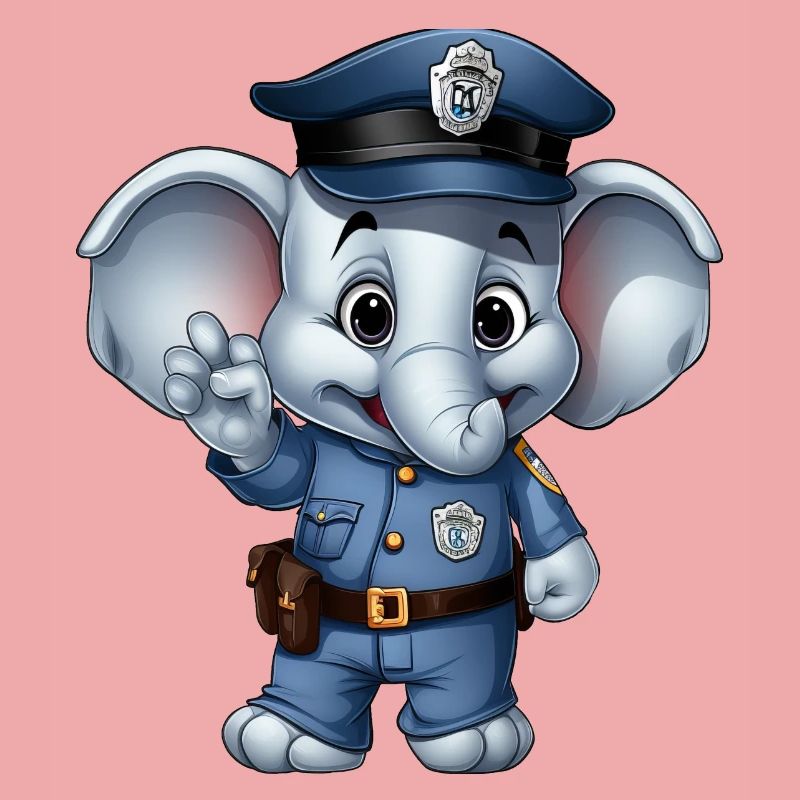 Polizei Elefäntchen
