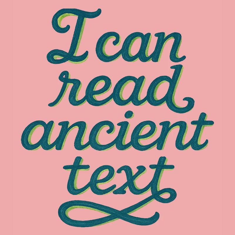 Antikes Script Tee