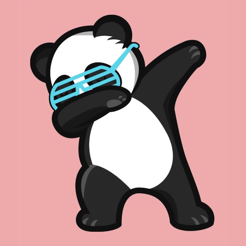 Dabbing Panda Pandabär