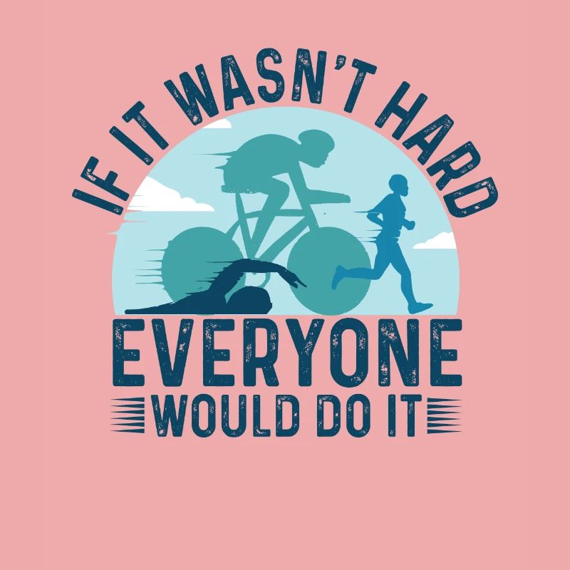 Si ce n’est pas difficile serait le triathlon