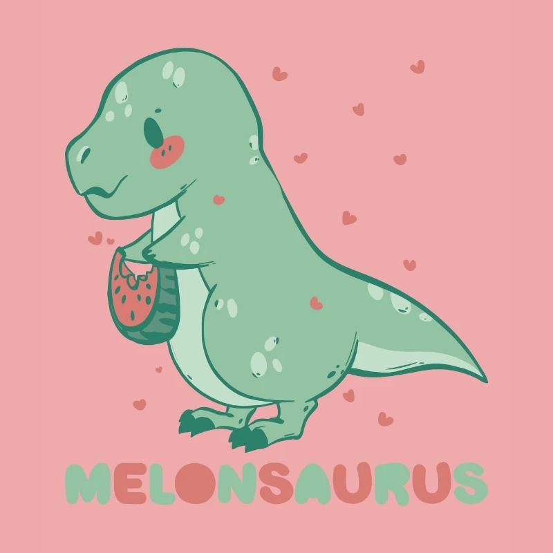 Pastèque pastèque végétarienne T Rex