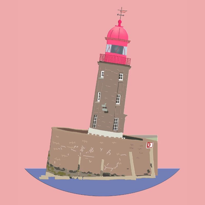 La tour penchée de Bremerhaven sans texte