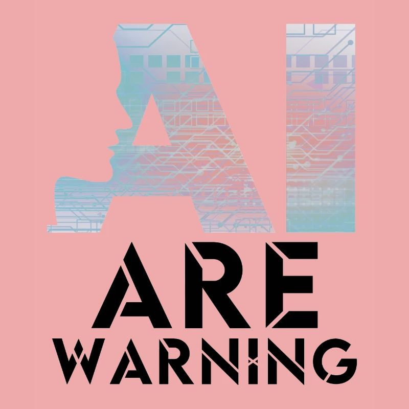 AI alert Caution artificial intelligence