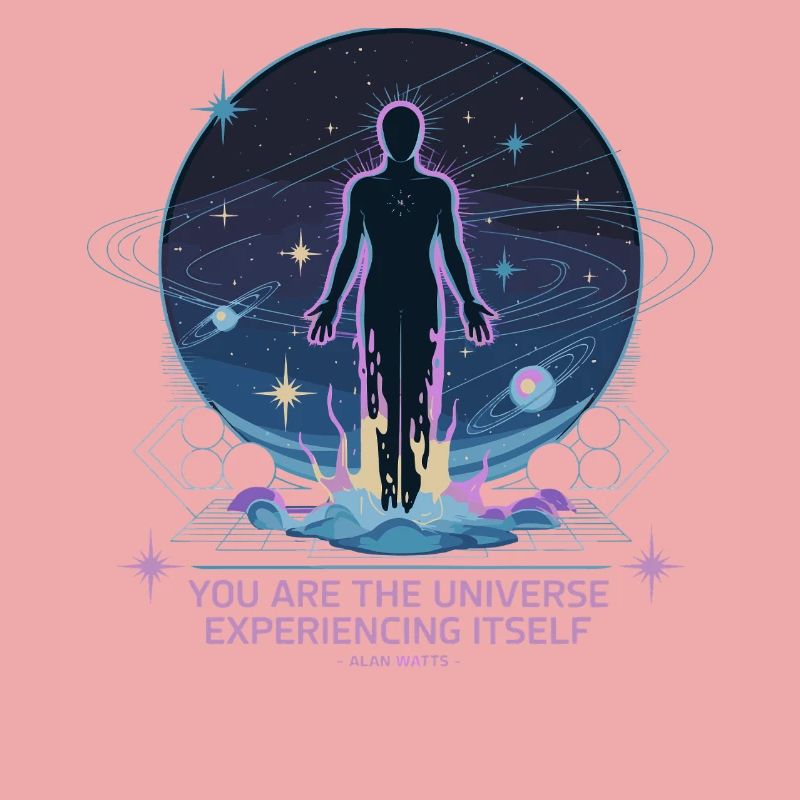 Être céleste | Alan Watts Citation Conception