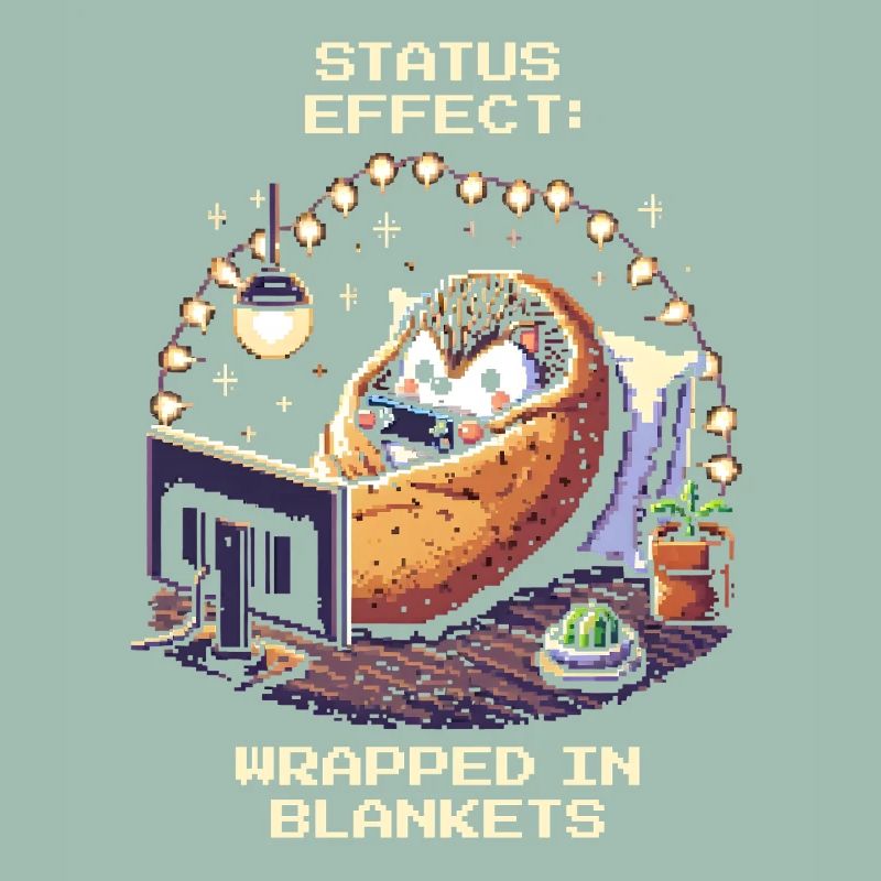 Statut : Blotti dans des couvertures
