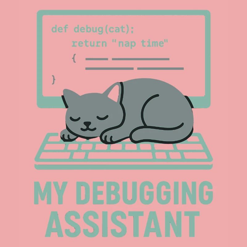 Mein Debugging Assistent Katze