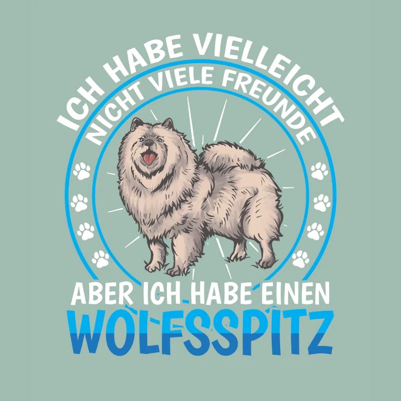 Wolfsspitz ist Freund Deutscher Wolfsspitz