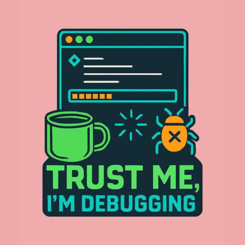 Funny IT Design – Trust me, I'm debugging