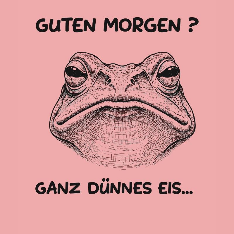 dünnes eis
