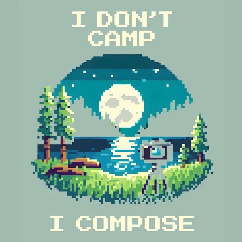 I don't camp, I compose | Composition