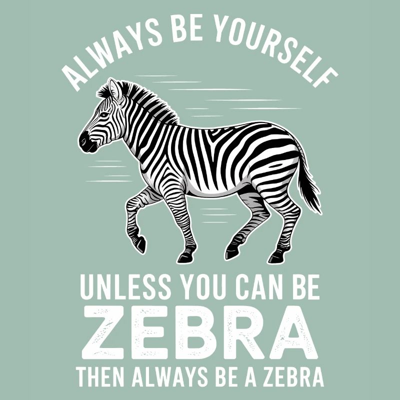 Zebra Spruch Lustiges Zebra Geschenk