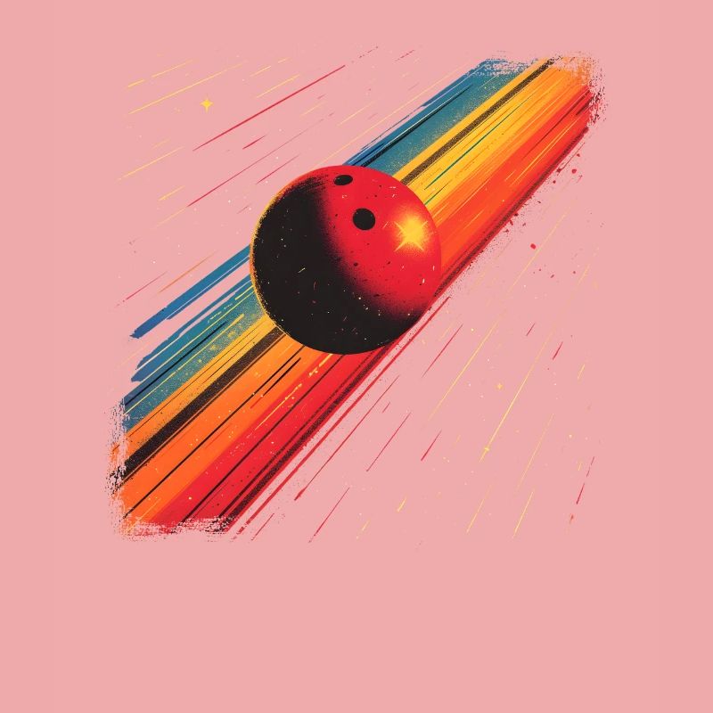 90er Bowlingkugel