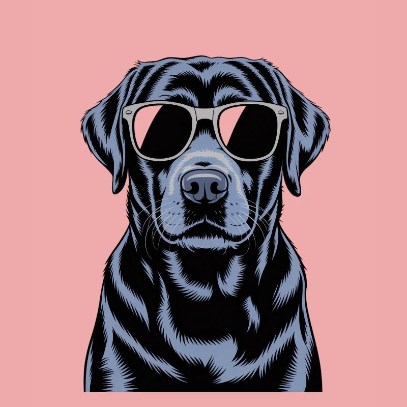 Schwarzer Labrador