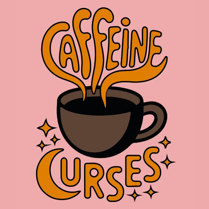 Caffeine Curves Coffee Logo