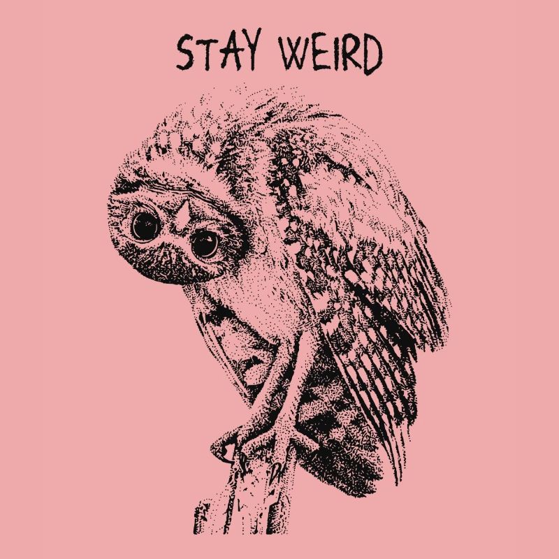 Stay Weird Eule