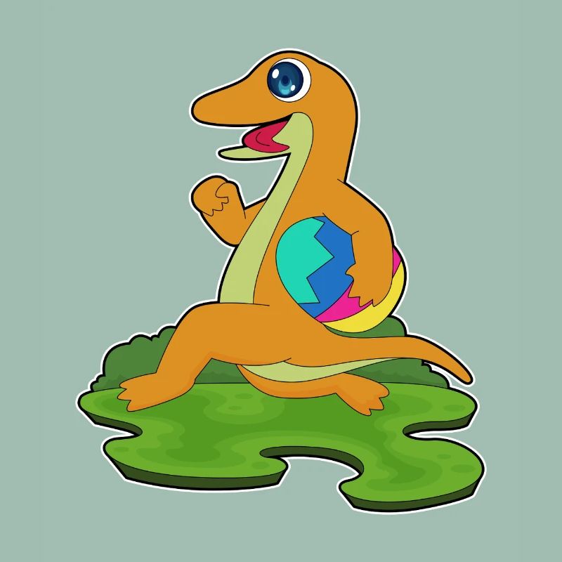 Lizard Easter Easter Egg