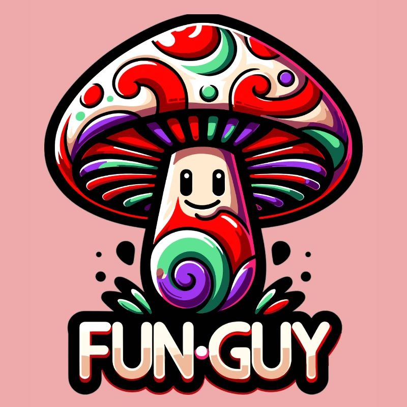 Psychedelic Mushroom Fun Guy