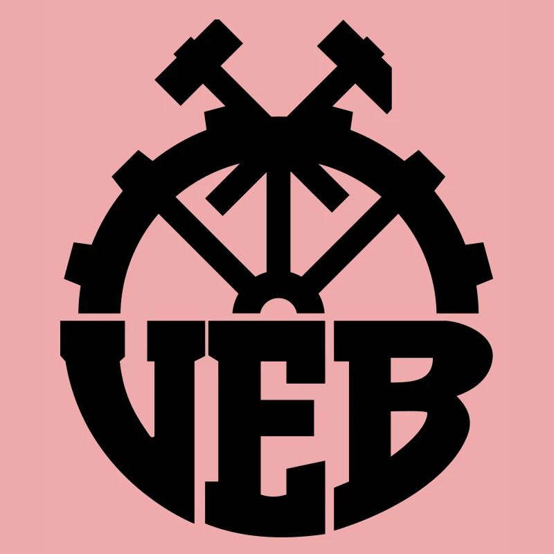 Logo VEB - Insigne de la RDA (couleur changeable)