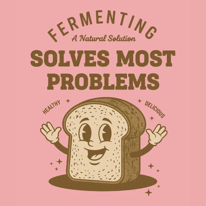 Sourdough Bread Baking Fermenting Solves Most