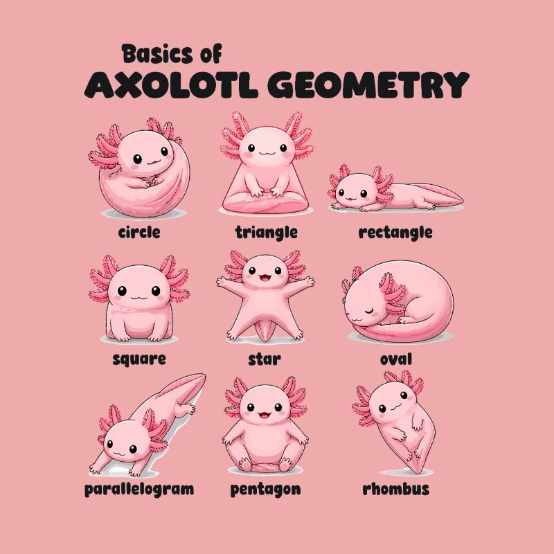 Axolotl Geometry Basics Funnier