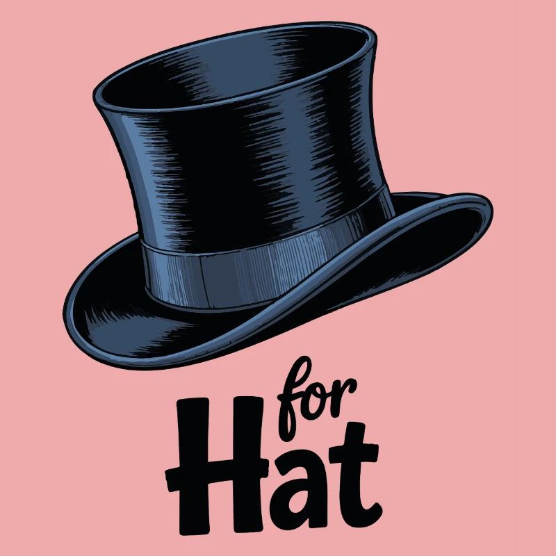 Top Hat Magic Graphic