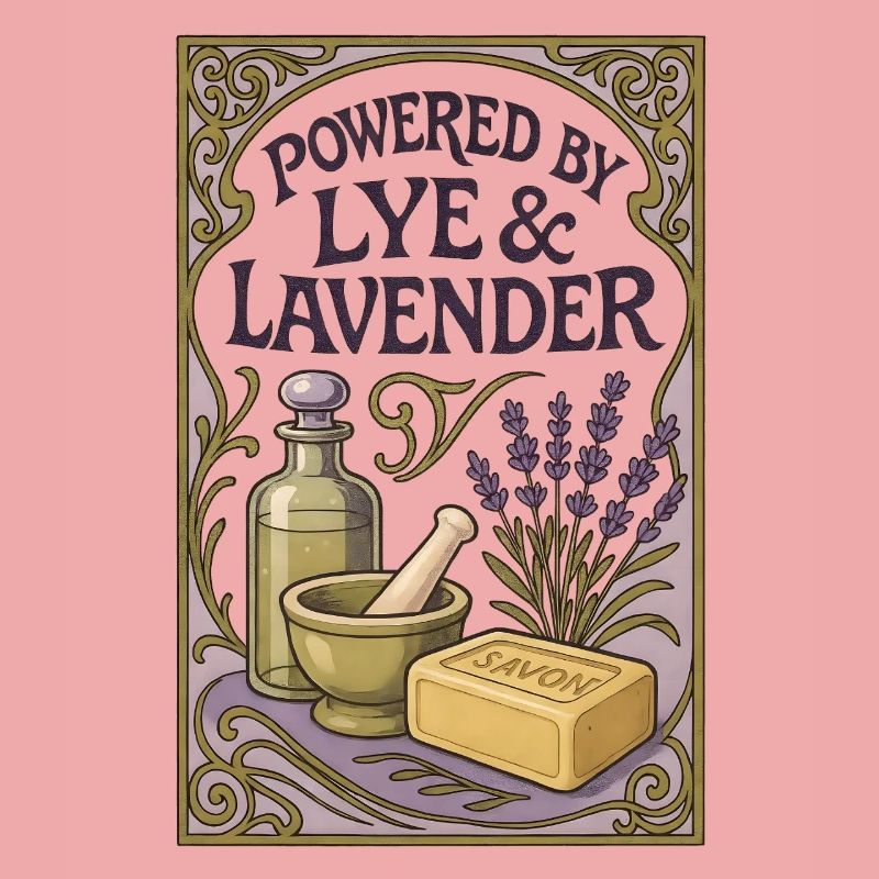 Lye & Lavender | Soap boiling