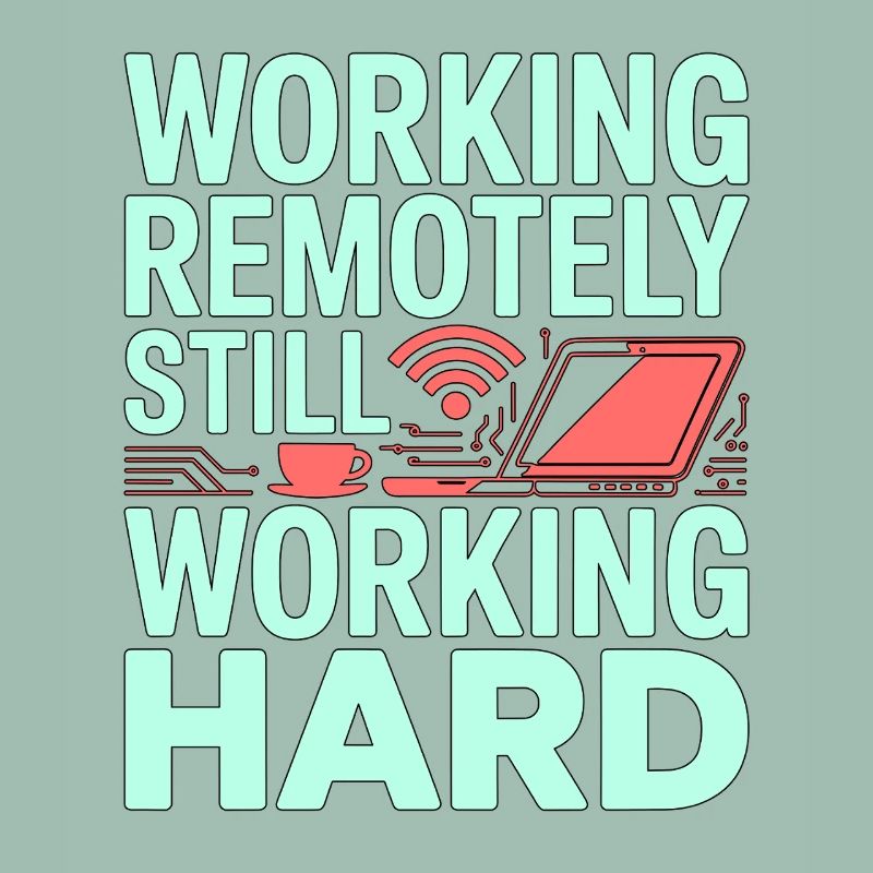 Remote Developer Working Remotely Web Programmer