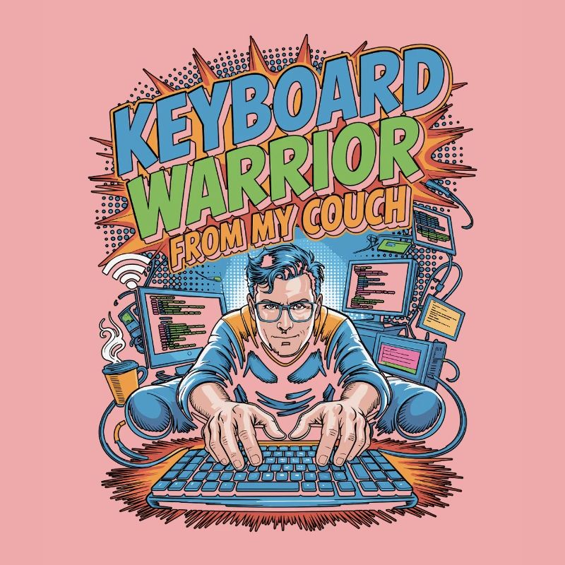 Remote Developer Keyboard Warrior Remote Coder