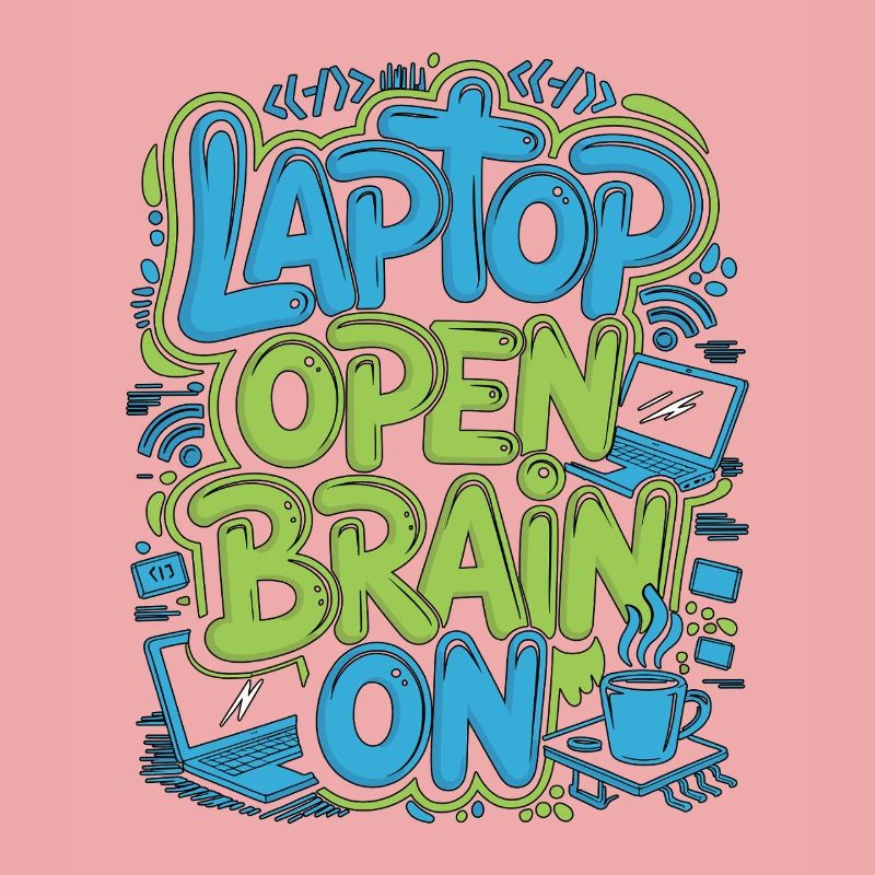 Remote Developer Laptop Open Brain On Remote Coder
