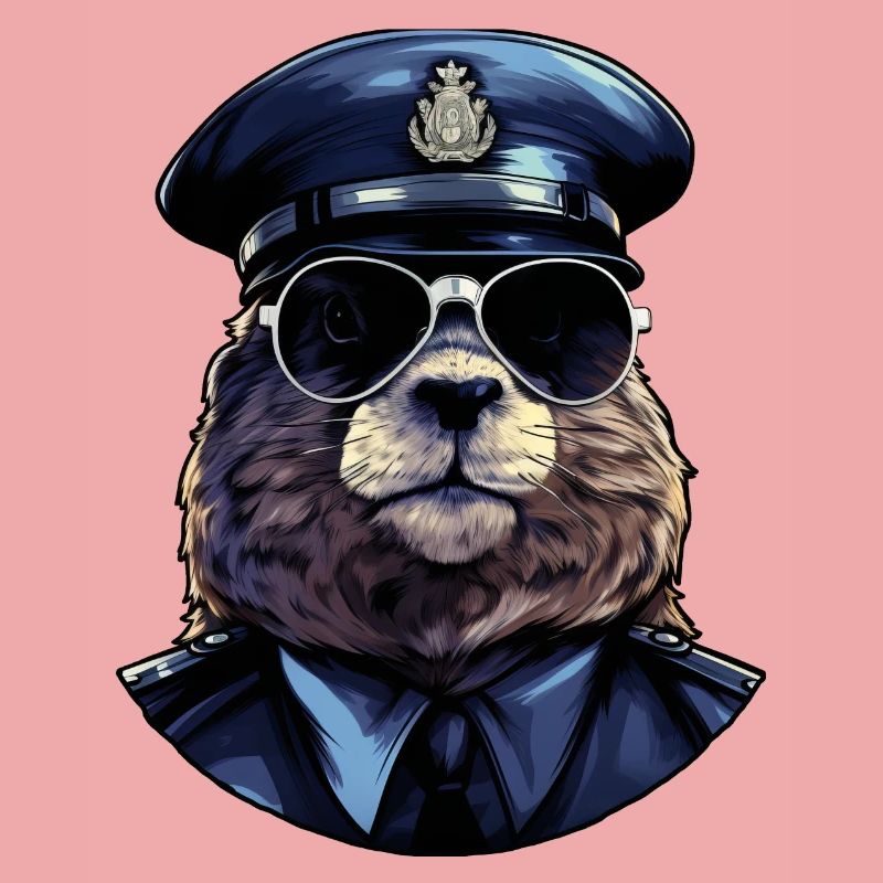Marmot Policeman