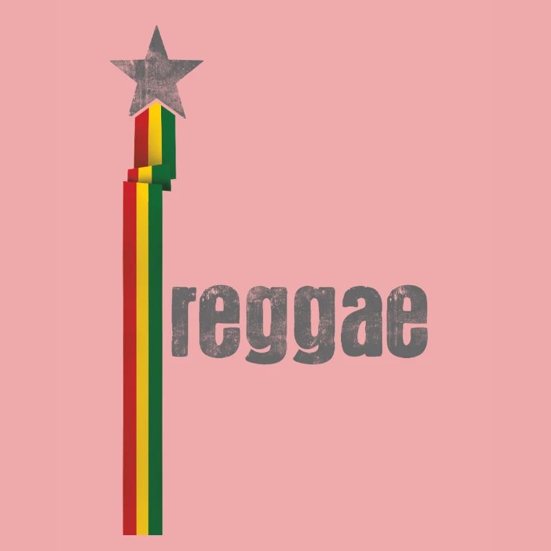 Conception de logo Reggae Star Rasta