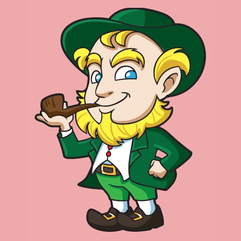 Leprechaun Pipe Charm