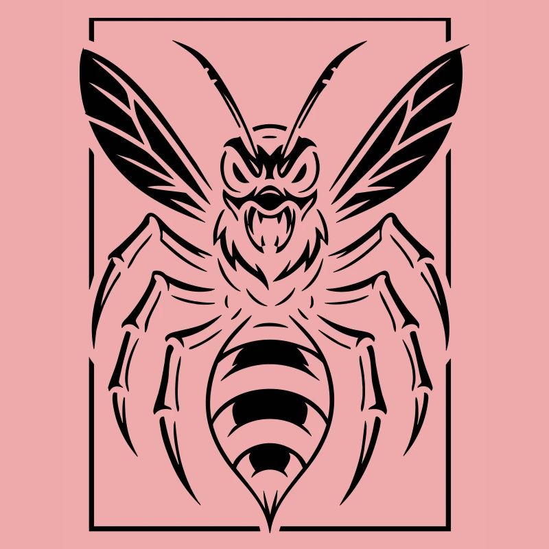 Stylized wasp