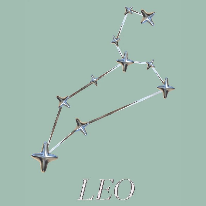 Leo Sternbild – Silberne Astro-Konstellation