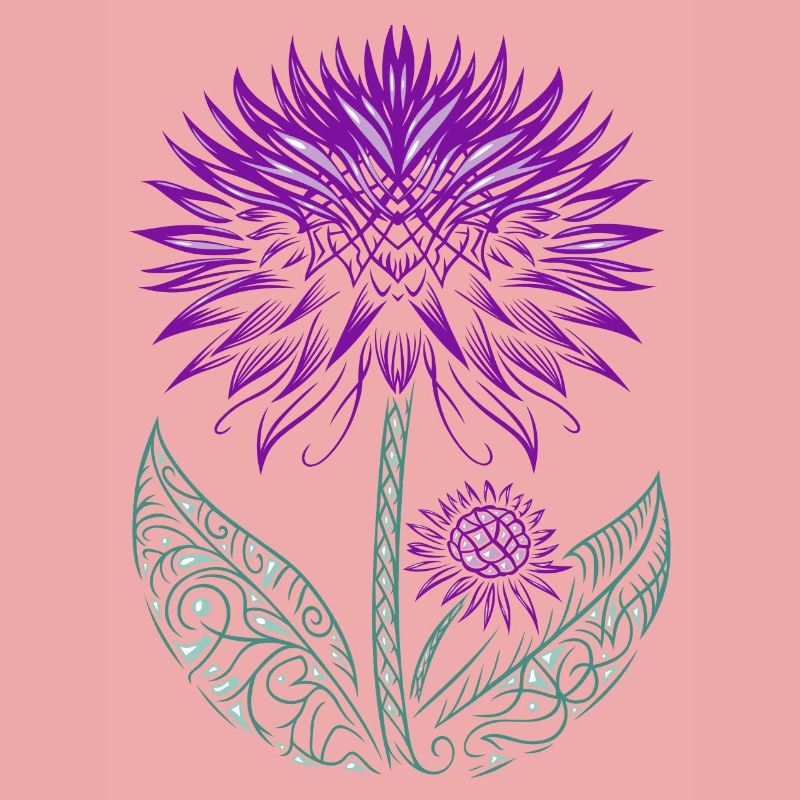 Thistle purple Thistle