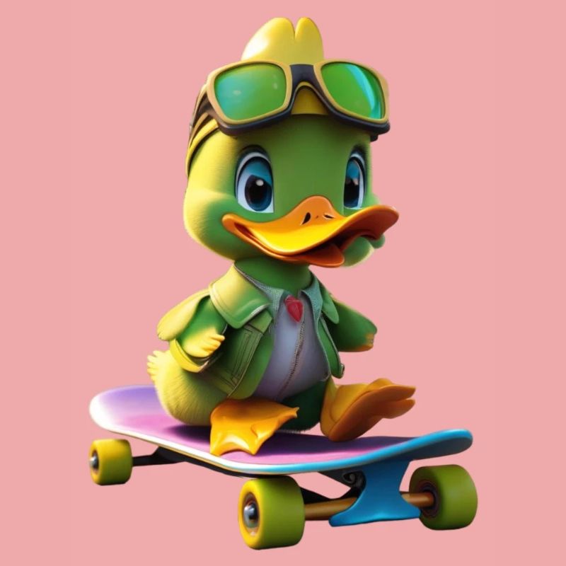 Skating Duck 2