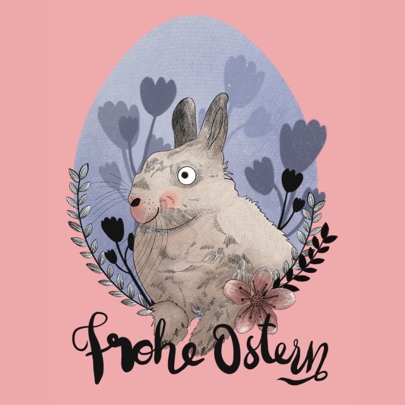 Easter Bunny Illustration Happy Easter