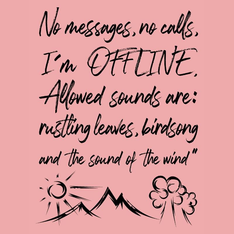 Offline Nature Graffiti Time Out Forest Tree Mountain Logo