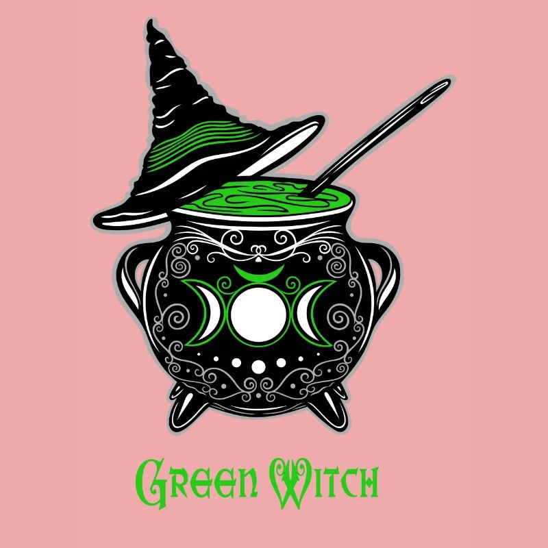 Chaudron Sorcière Vert Chaudron de Sorcière